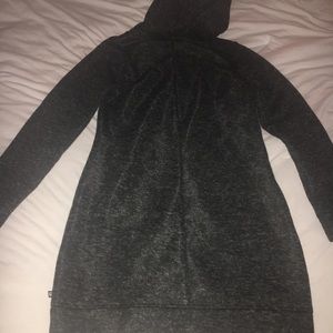 BRAND NEW fabletics, green/grey sweatshirt dress